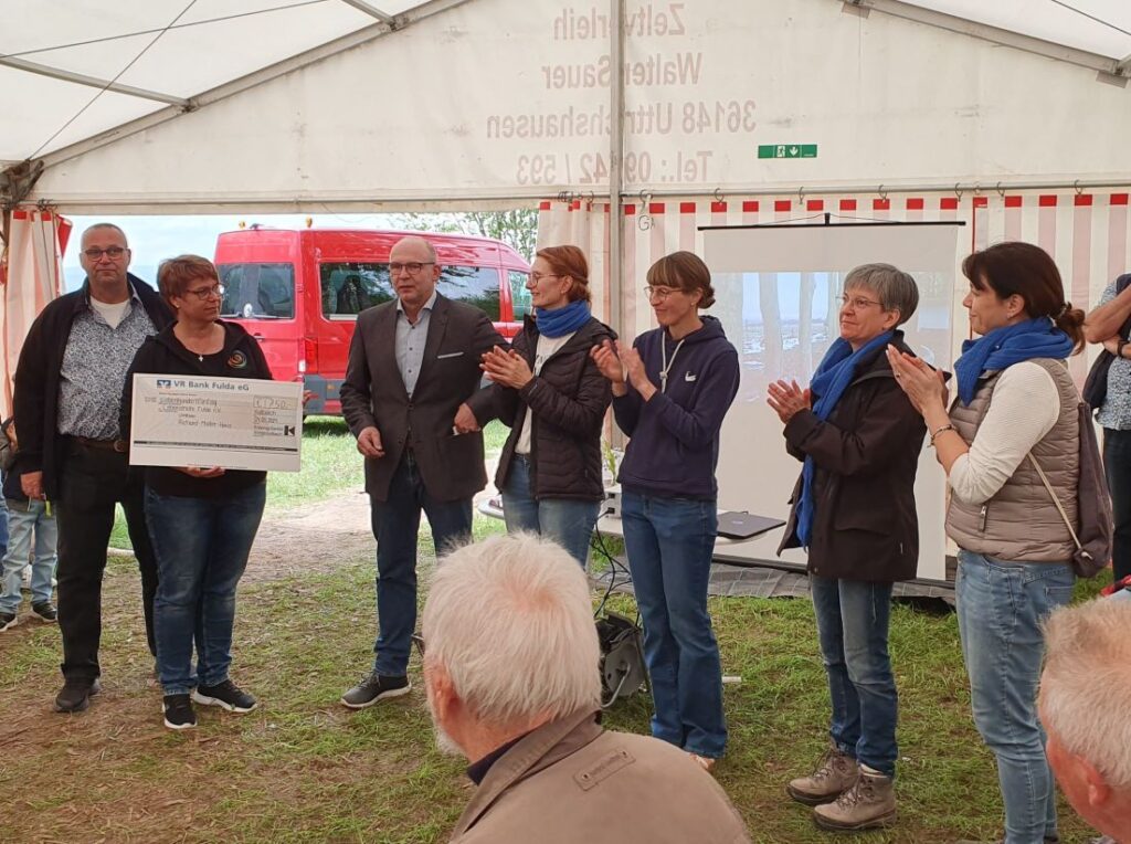 Spendenübergabe Kolpingfamilie Niederkalbach