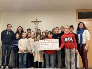 Spendenübergabe Messdiener Künzell
