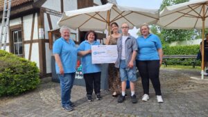Spendenübergabe Rhönklub Künzell